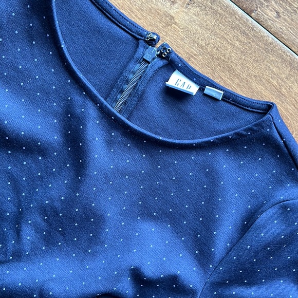 Classic Gap Navy Fit & Flare Dress - Picture 4 of 6